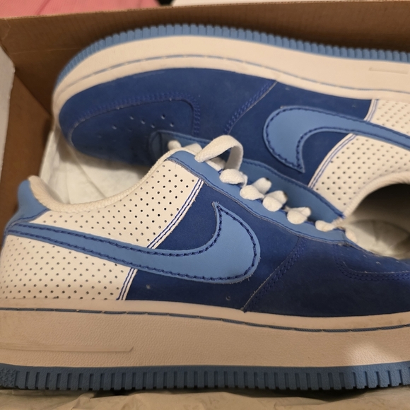 Nike Air Force Shoes - Womens Blue Nike Airforce 1s Size 4.5 Youth. 6 - 6.5 Womens